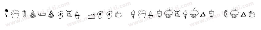 Delicious food restaurant landing p字体转换